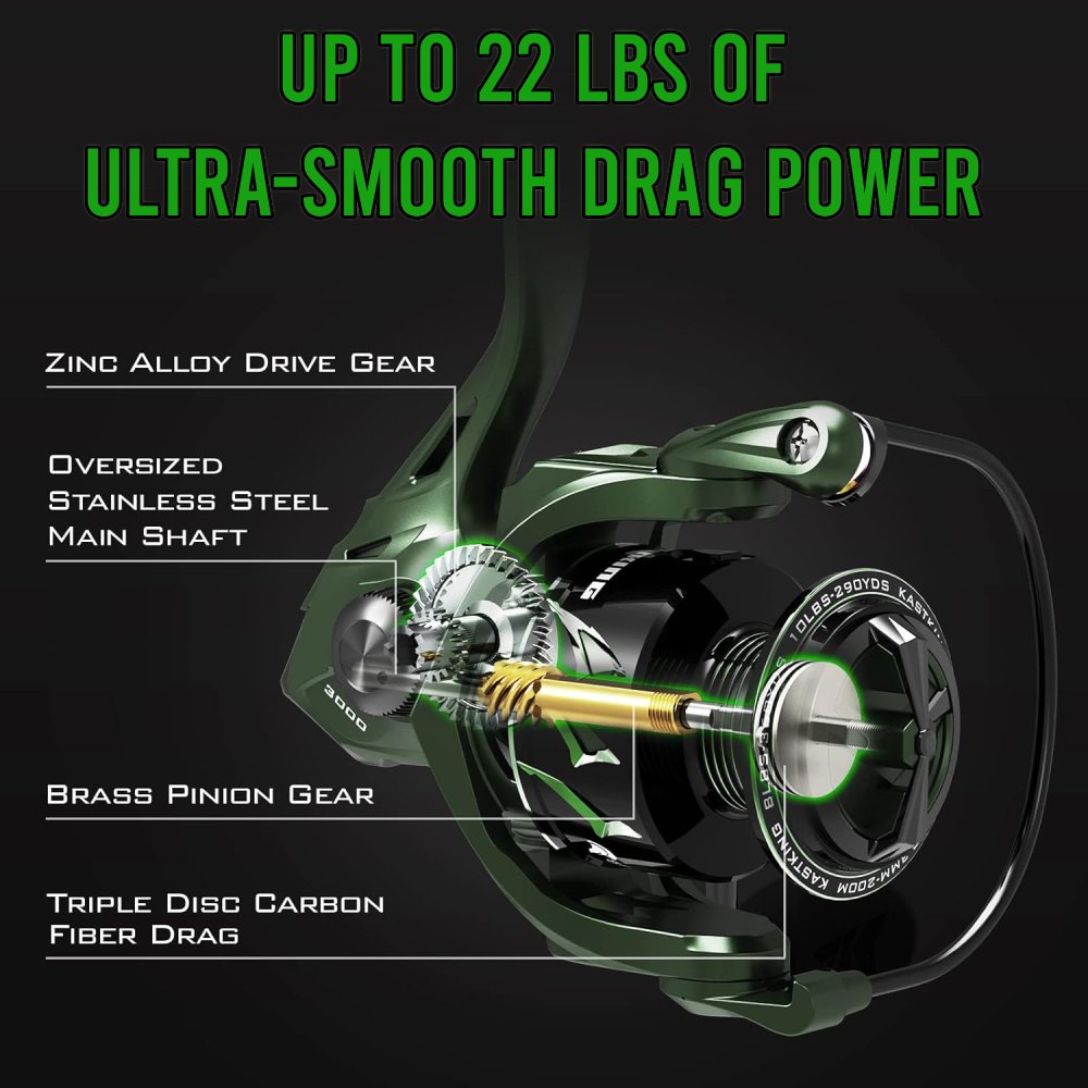 Spinning Fishing Reel 3000: image 5